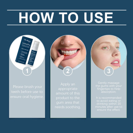 Rapid Repair Gums Gel Effectively Relieve Tooth Allergy Dental Caries Tooth Cleaning Toothpaste Relieve Tooth Damage Serum