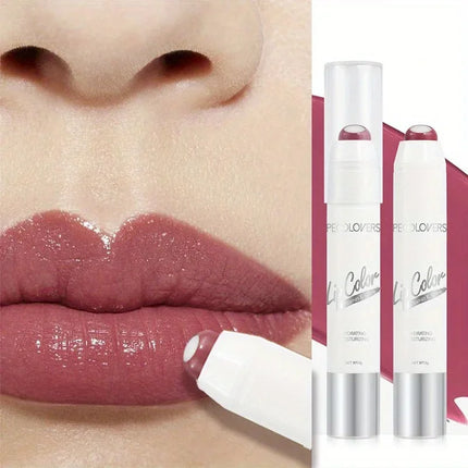 Nude Sandwich Lipstick Cute Moisturizing Long-lasting Non-stick Cup Lip Glaze Makeup Lip Balm Moisturizing Lip Gloss Base