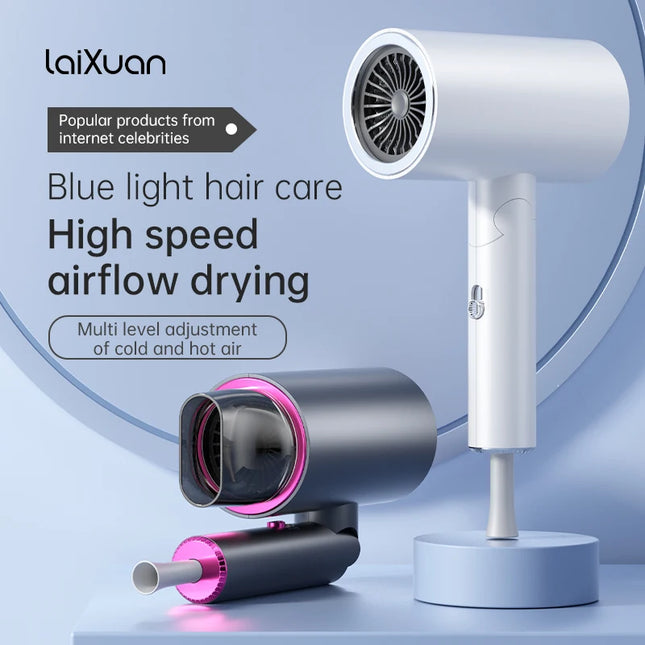 New Fashionable High Power Folding Travel Home Dormitory Silent Fast Dry Hair Styling Hairdryer US/UK/EU