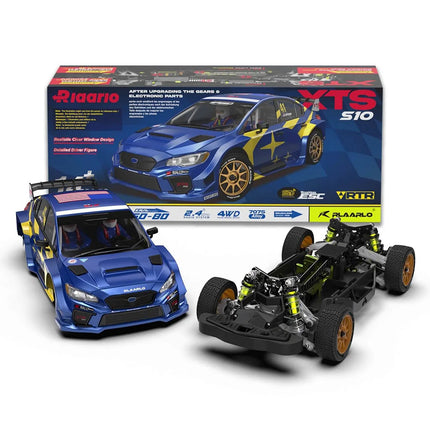 NEW Rlaarlo XTS-S10 RC Rally Car Brushless 4WD 1/10 Electric Remote Control Model Car RTR Adults Children Toys