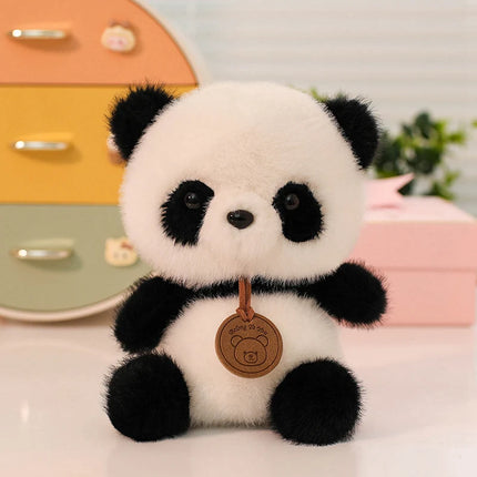 15CM Kawaii Cartoon Forest Animal Penguin Raccoon Stuffed Animal Plush Doll Children's Rabbit Panda Pig Handmade Toy Gift