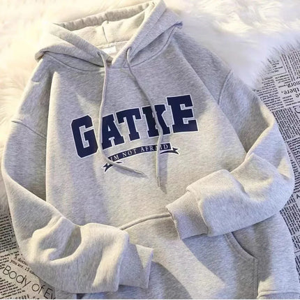 plus Size Hoodie Men's Autumn Winter Fce Lined Casual Outerwear Thiened American Sle Polyester Fiber Anti Wind Waterproof