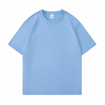 Custom T-Shirt Personalized Logo Photo Text Image Brand Print 100% Cotton Solid 5XL Team Workwear Men Women DIY Your Design Tees