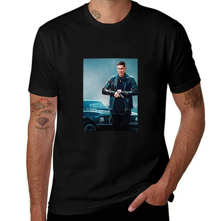 Tommy Egan Power T-Shirt anime figures cute clothes cotton graphic tees fruit of the loom mens t shirts