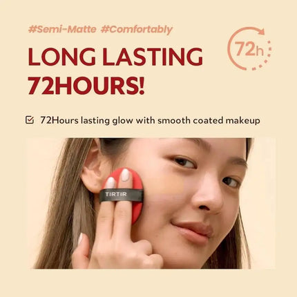 TIRTIR Air Cushion Foundation Concealer 21N 23N Cushion Foundation Moisturizing Set Makeup Spray Korean Original Beauty Makeup