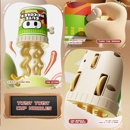 Dancing Noodles&Dancing Corn Kids Clockwork Pet Toys Cartoon Interactive Baby Crawling Moving Toys Baby Dancing Toys Kids Gifts