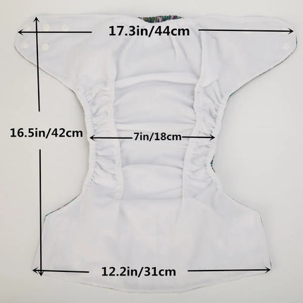[Sigzagor] 2 to 7 years old Big Cloth Diaper Nappy Pocket Reusable Washable Baby Kids Toddler Junior Photos Newborn Photography