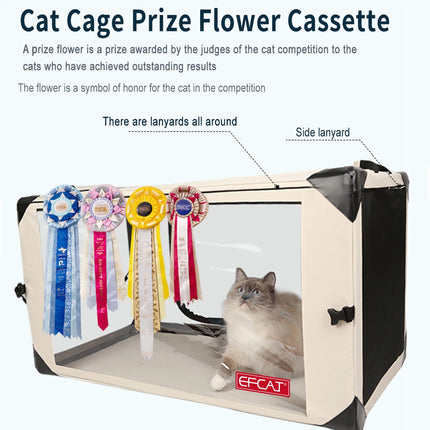 Large Cat Exhibition Cage For Show  Foldable Cattery Delivery Room Professional Cat Racing Cage