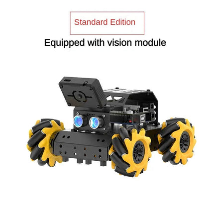4WD Omnidirectional Mecanum Robot Car with Claw AI Visual Recognition Tracking For Arduino DIY Kit for UNO Programmable Robot