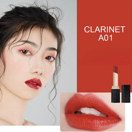 Black Tube Lipstick Waterproof Sweatproof Long-lasting Makeup Glitter Matte Velvet Nude Lipstick Women Cosmetics Makeup