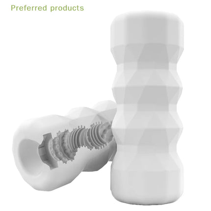 Soft Pussy Vagina Masturbation Products Male Silicone Masturbator Cup Penis Trainer Adult Endurance Vacuum Pocket Cup For Adults