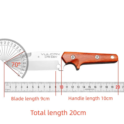 High quality steel fixed blade, outdoor camping knife with high hardness stainless steel integrated keel and sheath, emergency p