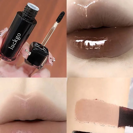 Chocolate Brown Peel Off Lip Stain Waterproof Makeup Matte Khaki Orange Liquid Lipstick Nude Black Tattoo Lips Tint Cosmetic