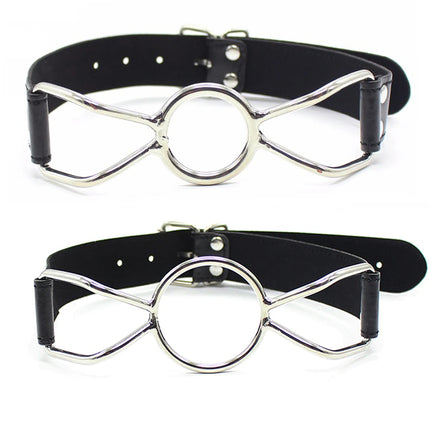 Thierry Flirting Ring Gag Open Mouth with O-Ring During Sex Bondage Restraints, Sex Toys Roleplay Adult Erotic Play for Couples