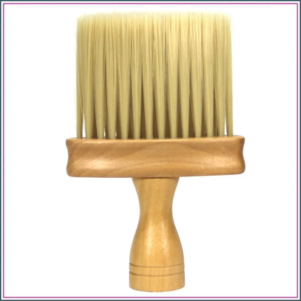 Professional Wooden Hair Cutting Brush - Soft Bristles for Barber & Salon Use