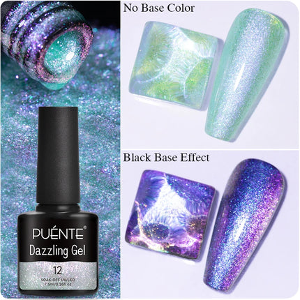 7.5ML Amber Moonlight Cat Magnetic Gel High Glossy Luxury Coffee Series Cat Eye Gel Soak Off UV Semi-Permanent Nail Art Varnish