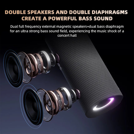 Philips TAS3150 Outdoor Wireless Speaker Multifunctional Waterproof 3600mAh High Sound Quality Portable Subwoofer For Camping