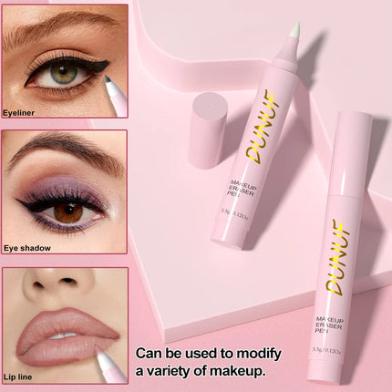 Makeup Eraser Pen Gentle Remover Pencil For Lips Eyes Face Pore Cleansing Tool Skincare Must Have Non Pull Formula