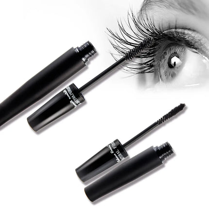 3D Lash Volumizing Mascara 2-Piece Set, Lengthening & Curling Effect, Waterproof Smudge-Proof for Dramatic Long Lashes, Black