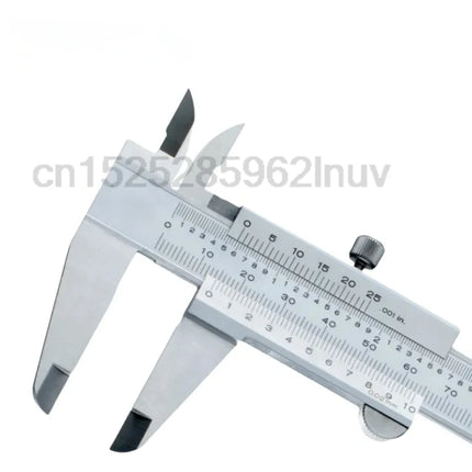 CNC Calipers Vernier Caliper 6" 0-150mm 0.05mm Precision 200mm 300mm Measuring Stainless Steel 530-104 Scale Caliper 1/128in