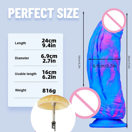 Sex Machine Sav Elastic Contraction Adapter for V-U-LOCK Attachments Dildo Saber Jigsaw Reciprocating Saw A Large Animal Dildo