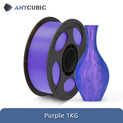 ANYCUBIC PLA Rainbow Silk Filament 1.75mm 3D Printer Printing Filament Christmas Toys 3D Printing Material For FDM 3D Printer