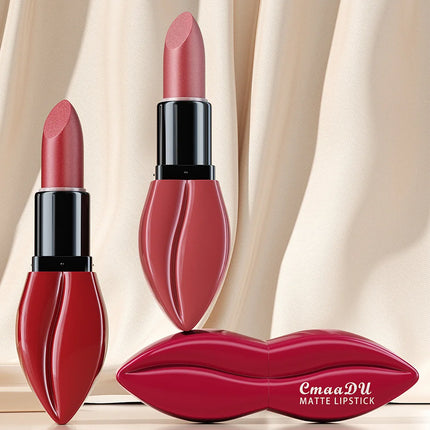 Natural Matte Velvet Lipstick Long Lasting Waterproof Nude Brown Red Professional Makeup Lip Gloss For Women