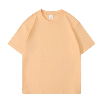 Custom T-Shirt Personalized Logo Photo Text Image Brand Print 100% Cotton Solid 5XL Team Workwear Men Women DIY Your Design Tees