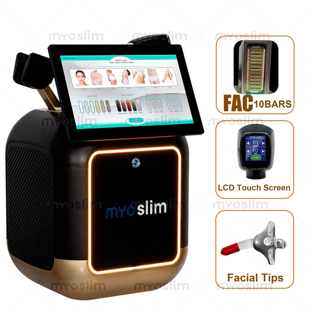 New 5000W FAC 808nm Diode Laser Hair Removal Machine Ice Platinum 755nm 940nm 808nm 1064nm 4 Wavelength Provides The Best Hair