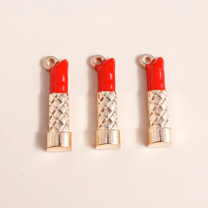10pcs 21*24mm Fancy Pressed Powder Makeup Box Charms for Jewelry Making Accessories Lady Necklaces Earrings Pendants Keychain