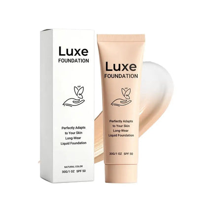 4in1 High Coverage Sunscreen Liquid Foundation 30ml Original Luxe Color Changing Foundation Women Deep Natural Skin Makeup Base