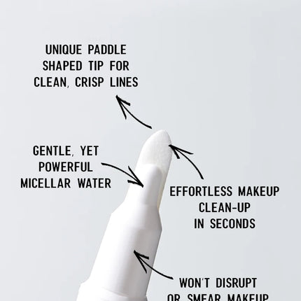 Gentle Makeup Correction Pen Portable Smudge Remover Pencil Easy Clean Eyeliner Lip Repair Tool Waterproof Longlasting