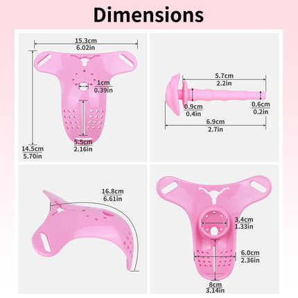 LICKER ABS Chastity Cages With Urethral Orifice Penis Bondage Cock Lock Loyalty Belt Sex Toys For Men Sissy Erotic Accessories