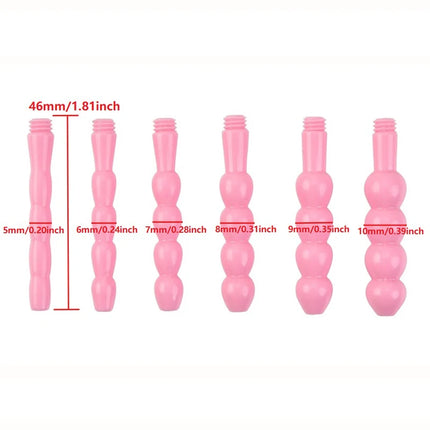 Small Penis Plug Set Pink Urethral Sound Catheter Stimulation Dilator Hollow Penis Plug Stick Insert Male Sex Toy