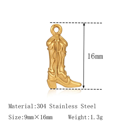 3Pcs Lipstick/Martini Wineglass/Ballet Girl Charm Fashion Stainless Steel Pendant DIY Exquisite Necklace Bracelet Jewelry Making