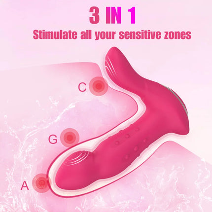 Remote Control Thrusting Vibrating Anal Expansion Prostate Massager Wiggling Anal Vibrator Butt Plug Adult Sex Toy for Men