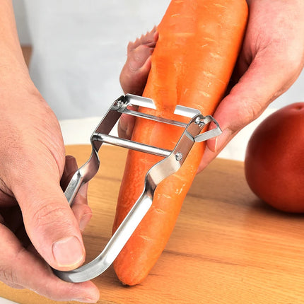 Stainless Steel Peeler Kitchen Vegetable Fruit Peeler Potato Slicer Carrot Peeler Multiple-Function Fruit And Vegetable Peeler