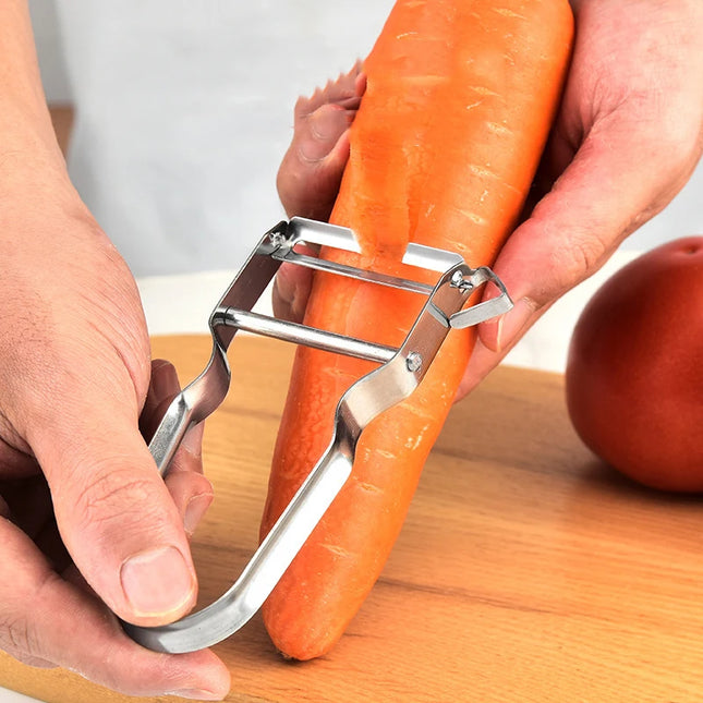 Stainless Steel Peeler Kitchen Vegetable Fruit Peeler Potato Slicer Carrot Peeler Multiple-Function Fruit And Vegetable Peeler