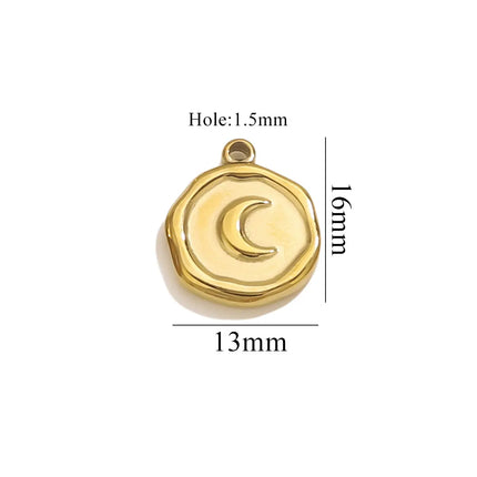 5pcs Stainless Steel Butterfly Flower Starfish Charms Jewelry Making Accessories DIY Women Earrings Necklace Jewelry Making Base