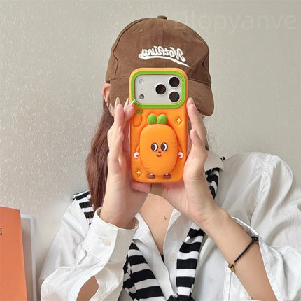 3D Carrot iPhone Case / Coque iPhone Carotte 3D