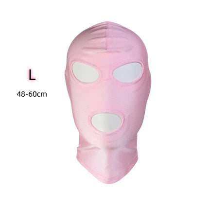 Exotic BDSM Blindfold Games Accessories with Sexy Slave Bondage Multiple Forms Elastic Hood Mask for Couple Role Play Sex Toy