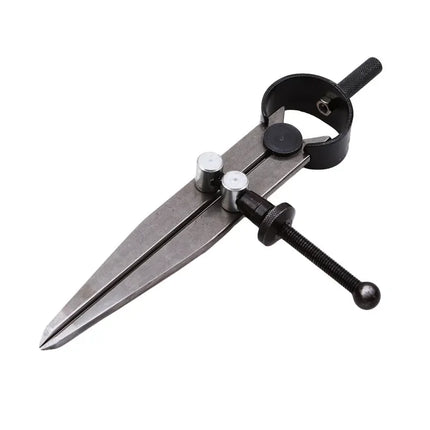 Boussole en cuir réglable verrouillable en acier au carbone diviseur aile Creaser bricolage maroquinerie ligne rotative jauge