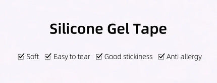 Silicone Gel Tape for Lash Extensions Sensitive Skin Multi Use Non-Woven Breathable Under Eye Pad Patches Makeup Tools Supplier