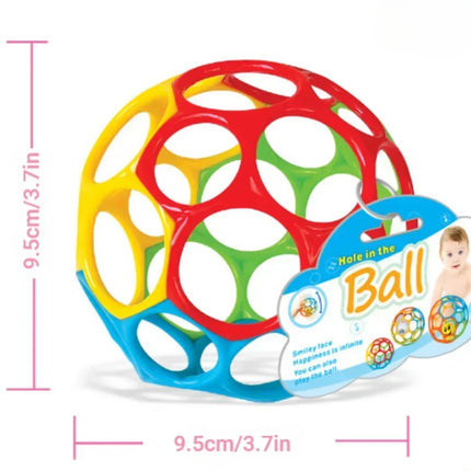 Baby Toy Soft Newborn Grasping Teethers Hand Bell Sensory Toys Rattles Kids Educational Toys for 0-12 Months Children Playing