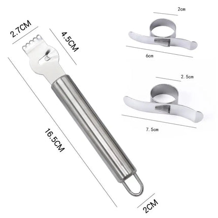 New High Quality Stainless Steel Lemon Zest Peeler Portable Kitchen Gadgets Peeling Tool Lemon Zester Grater Bar Accessories