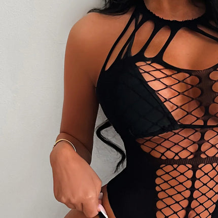 sexy underwear women erotic Intimate Chemises costumes Nightgown fishnet bodysuit sleepwear kawaii lingerie  body suit bodysuit