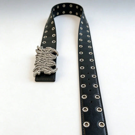 New Stylish Y2K Hollow Fashion Punk Belt，Trendy Accessory For Ideal Gifts，Versatile for Jeans, Dress & Casual Wear，For Men Women