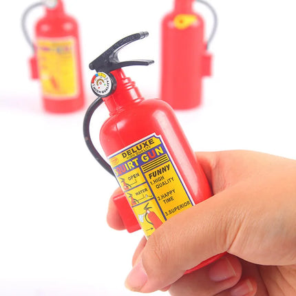 Child Funny Mini Fire Extinguisher Toys Whole Person Prank Gift  Water Gun Spray Water Children Firefighters Professional Props