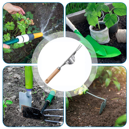 Manual Weed Remover With V-Shaped Fork Long Handle Garden Lawn Weeder Outdoor Yard Grass Root Puller Tools For BHL1239-cat