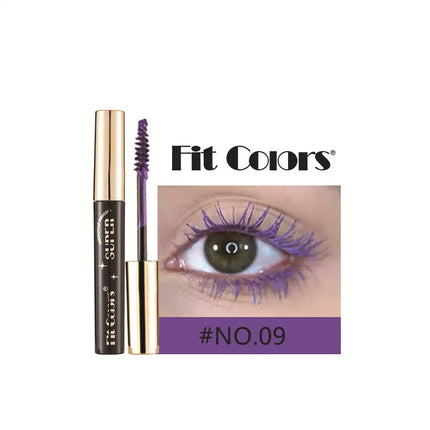 5D Silk Fiber Mascara Lash Color Mascara Waterproof 14 Colors 3D Mascara Eyelash Extension Thick Lengthening Eye Lashes Cosmetic